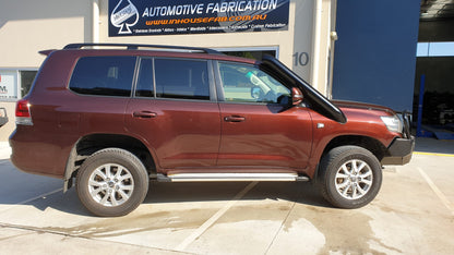 Toyota Landcruiser 200 Series 5″ Stainless Steel Snorkel Kit (Short Entry)