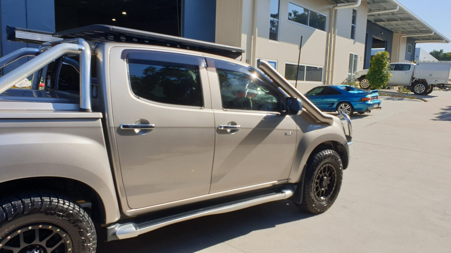 Isuzu DMAX 2012-2020 4″ Stainless Steel Snorkel Kit (LONG)