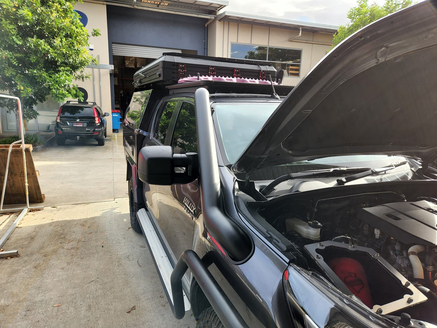 Toyota Hilux N80 Series 4″ Stainless Steel Snorkel Kit (Long) “Toyota Factory Replacement”