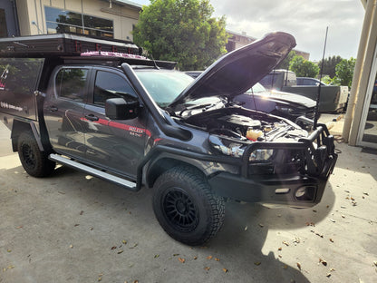 Toyota Hilux N80 Series 4″ Stainless Steel Snorkel/Airbox Kit (Long) “Toyota Factory Replacement”