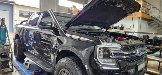 Ford Ranger/Everest NextGen 4″ Stainless Steel Snorkel Kit (SHORT)