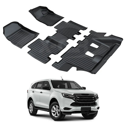 4pcs TPE Moulded Floor Carpet Floor Mat for Toyota Fortuner GUN156 2015-2024 SUV (For: Toyota Fortuner)