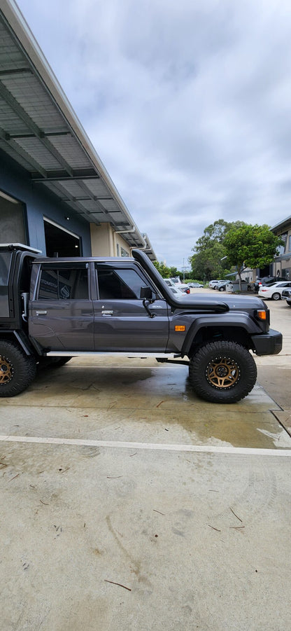 2024+Toyota Landcruiser VDJ76-79 Series 5″ Stainless Steel Snorkel Kit