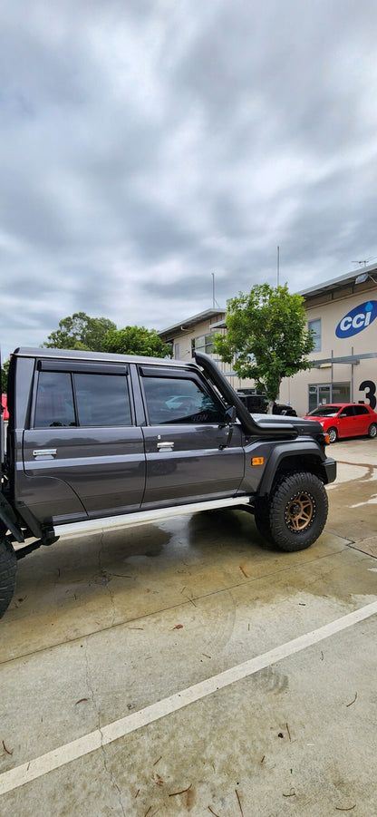 2024+Toyota Landcruiser VDJ76-79 Series 5″ Stainless Steel Snorkel Kit