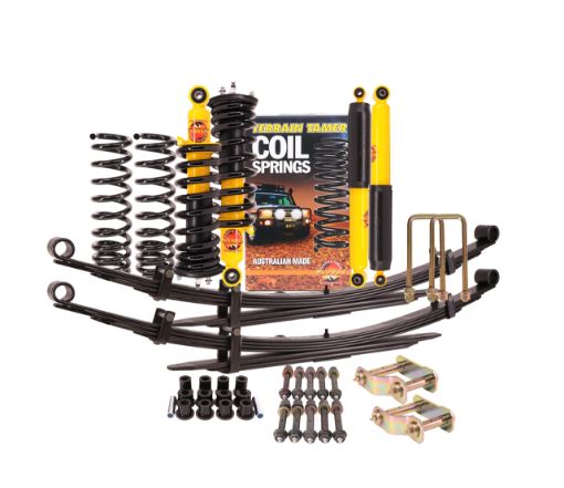 SUSP.KIT INC STRUT ASSY SHOCKS SPRINGS PINS U-BOLTS BUSHES - SK091A - GSJ15 - 1/2006-