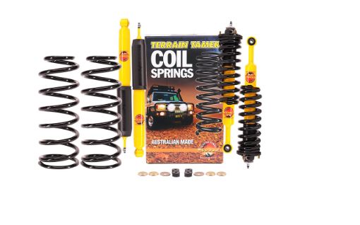 SUSP KIT INC FRONT STRUT ASSY REAR SPRING AIR BAG CONVERSION - KZJ120