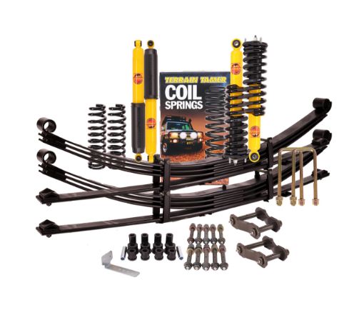 SUSP.KIT INC STRUT ASSY SHOCKS SPRGS PIN KITS U BOLTS BUSHES - SK101A - T60 - 10/2017-