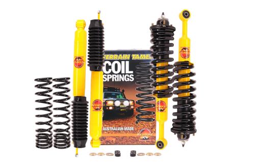 SUSPENSION KIT INC.STRUT ASSY REAR SHOCKS & SPRINGS - KUN60 - SK105A ...