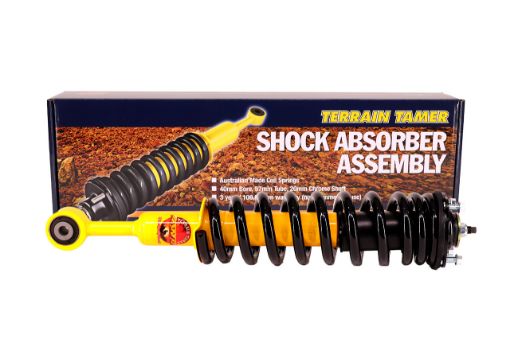 COIL OVER SHOCK ASSY PAIR RAISED 40MM 100KG PLUS WITH B/BAR - GRJ/UZJ/VDJ200 - TTCSA-010KHD - 9/2007-