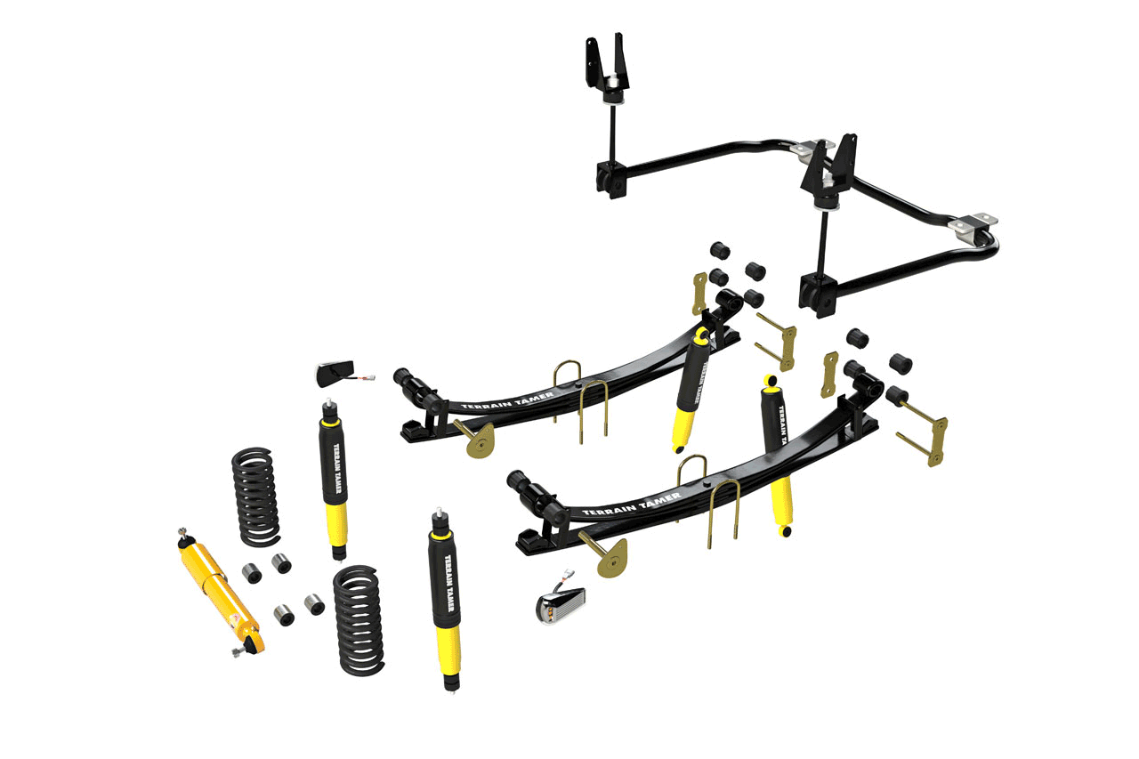 GVM UPGRADE KIT VDJ78,79 08/16- 3950KG INC PARABOLIC SPRINGS - Double ...