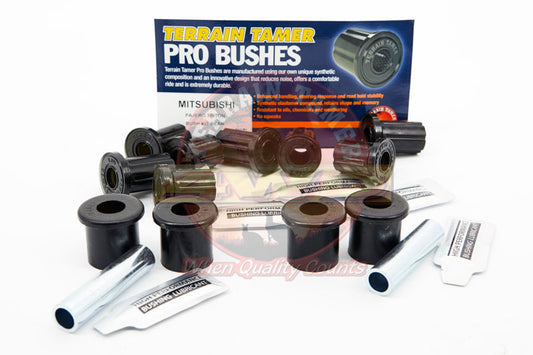 KIT SHACKLE BUSH OD=35MM FRONT OF REAR PRO BUSH SYNTHETIC - NA-NK - BK31P - 1/1983-