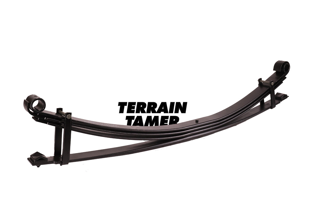 LEAF SPRING REAR FORTIFIED PARABOLIC RAISED 50MM 700KG PLUS - GRJ78 ...