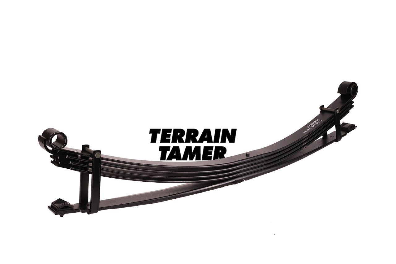 LEAF SPRING REAR FORTIFIED PARABOLIC RAISED 50MM 700KG PLUS - HZJ78 ...