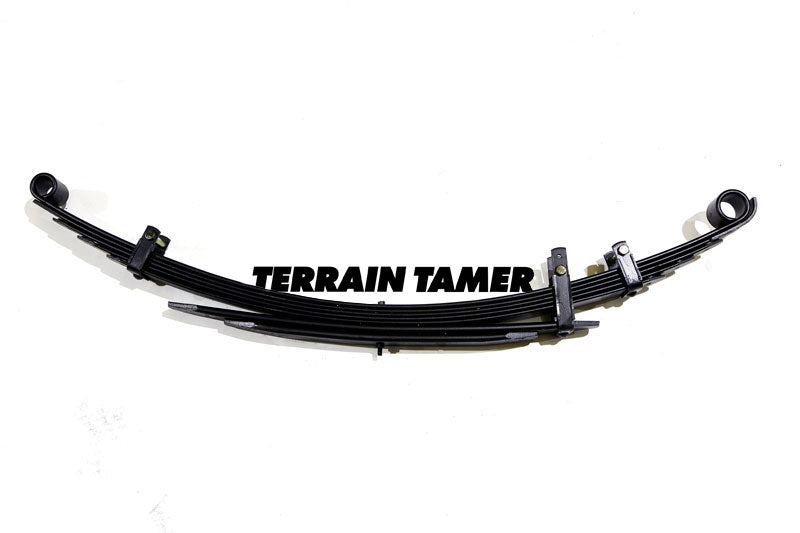 LEAF SPRING REAR RAISED 40MM TO 200KG HEAVY DUTY - ISU006C - V240 - 6/2009-