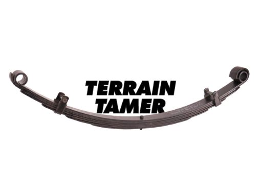 LEAF SPRING FRONT RAISED 50MM TO 100KG SWB LWB WITH BULL BAR - MQ - NIS001HD