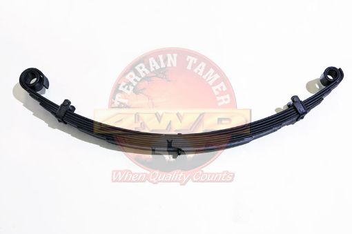 LEAF SPRING FRONT DRIVERS SIDE RAISED 50MM TO 100KG SWB LWB - MK - NPT101DS