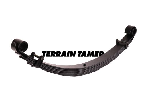 LEAF SPRING FRONT RAISED 50MM TO 70KG WITH BULL BAR - GQ - NPT104