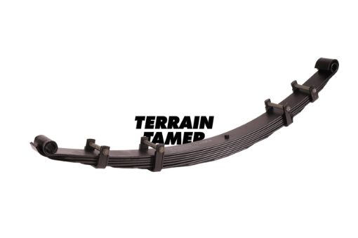 LEAF SPRING FRONT RAISED 50MM TO 65KG WITH BULL BAR - BJ42 - TLC001HD