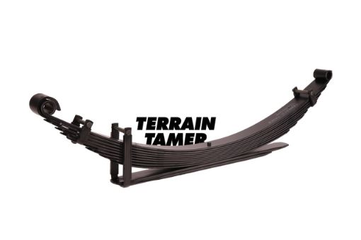 LEAF SPRING REAR RAISED 50MM TO 300KG HEAVY DUTY - BJ43 - TLC003HD