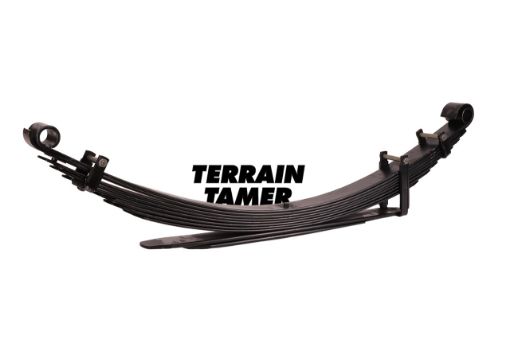 LEAF SPRING REAR RAISED 50MM TO 300KG LWB HEAVY DUTY - BJ43 - TLC006HD