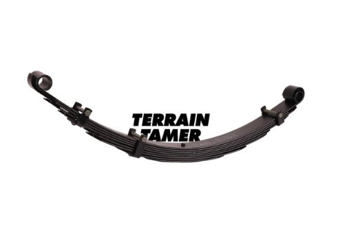 LEAF SPRING FRONT RAISED 50MM TO 150KG WITH BULL BAR & WINCH - BJ71 - TLC013HD