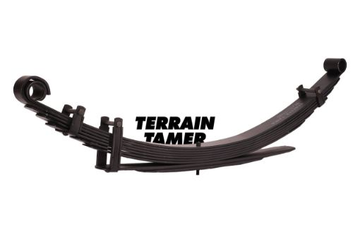 LEAF SPRING REAR RAISED 50MM TO 200KG COMFORT DRIVERS SIDE - BJ75 - TLC015CDS