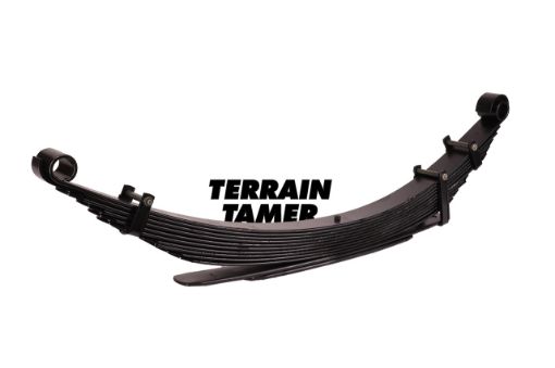 LEAF SPRING REAR RAISED 50MM 500KG PLUS EXTRA HEAVY DUTY - BJ75 - TLC015MHD