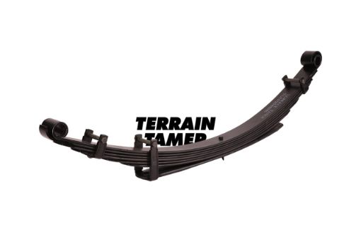 LEAF SPRING REAR RAISED 50MM TO 200KG DRIVERS SIDE RHD VEH. - GRJ71 - TLC025DSHD