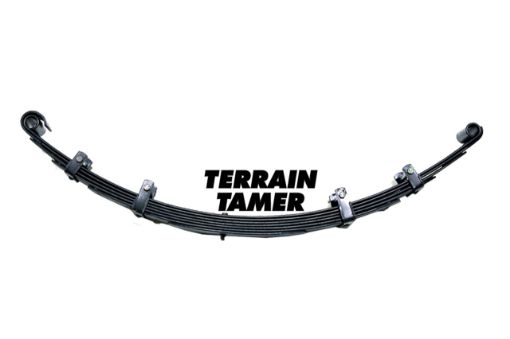 LEAF SPRING REAR RAISED 50MM -80KG 25MM LONGER MAIN LEAF - BJ40 - TLC300 - 1/74-7/80