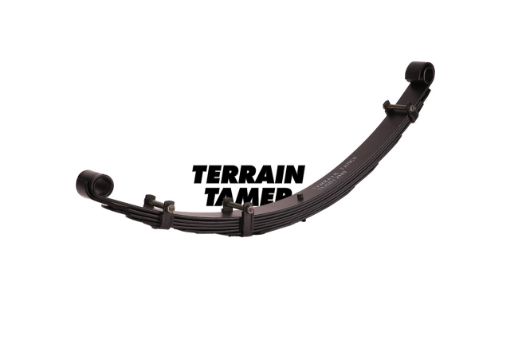 LEAF SPRING FRONT RAISED 50MM TO 100KG WITH BULL BAR - BJ75 - TLC013HD