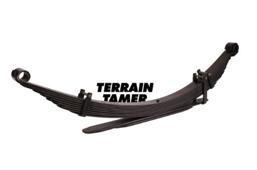 LEAF SPRING REAR RAISED 50MM TO 600KG COMFORT HEAVY DUTY - FZJ78 - TLC016S