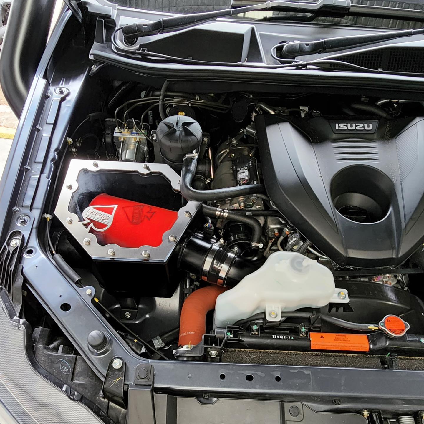 Isuzu DMAX 2021 4″ Stainless Steel Snorkel/Airbox Kit (SHORT)