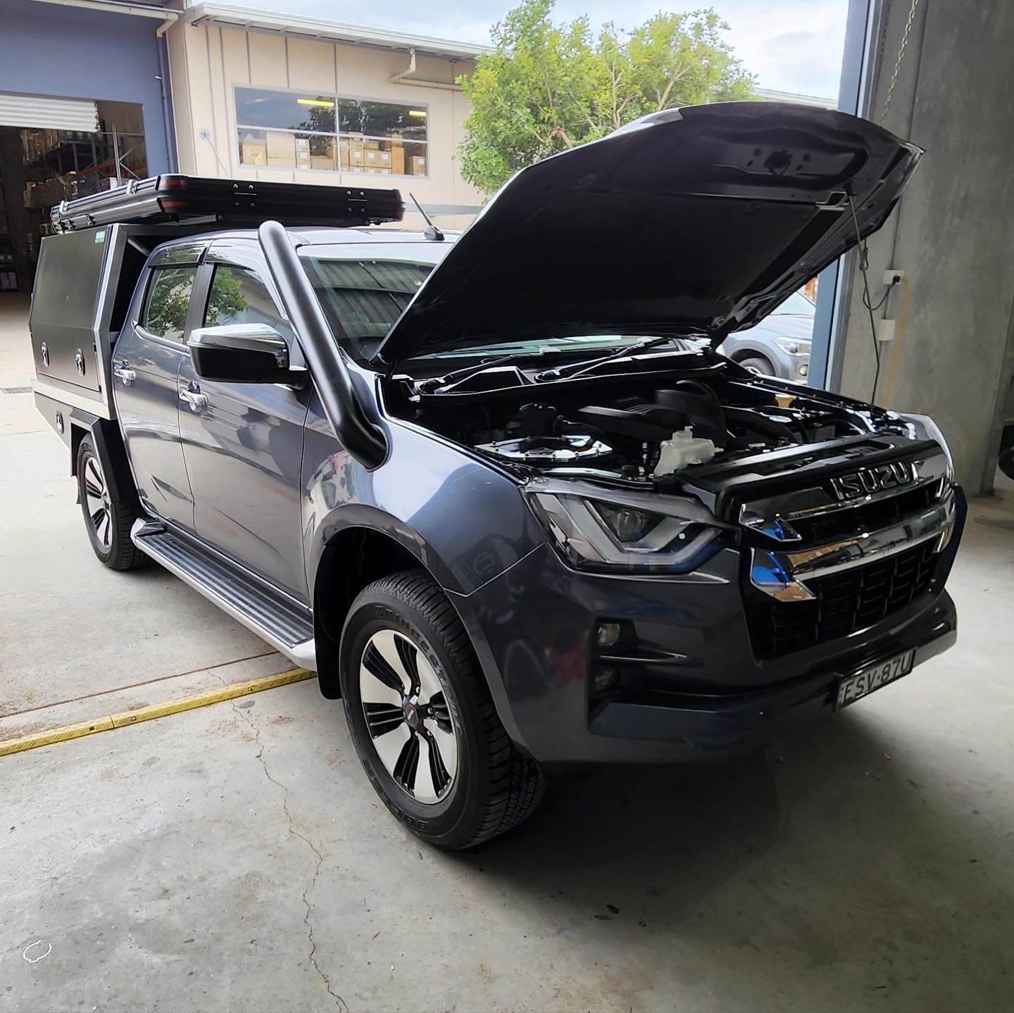 Isuzu DMAX 2021 4″ Stainless Steel Snorkel/Airbox Kit (SHORT)