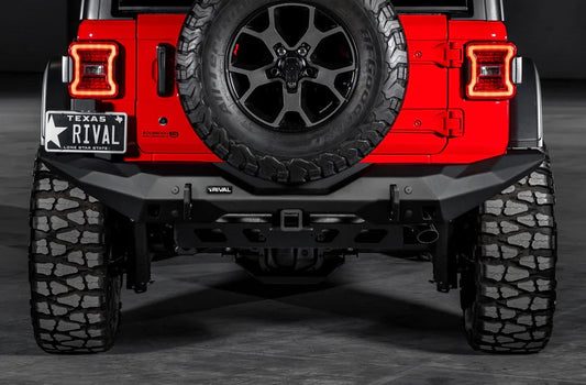 Aluminium Rear Bumper Jeep Wrangler JL 2018+ (out of stock)