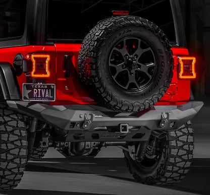 Aluminium Rear Bumper Jeep Wrangler JL 2018+ (out of stock)