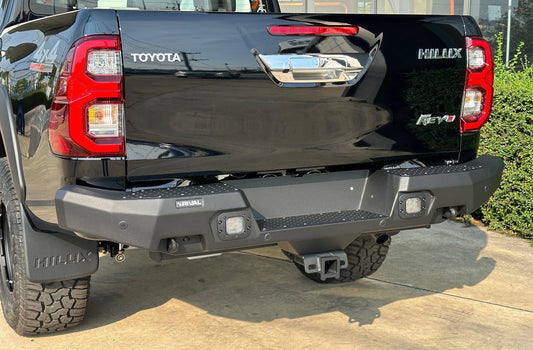 Aluminium Rear Bumper Toyota Hilux 2011+