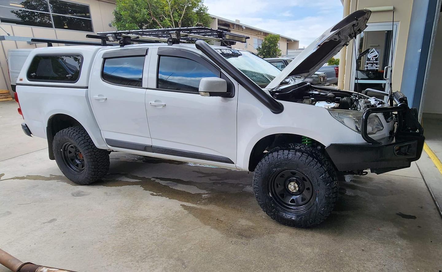 Holden RG Colorado/Trail Blazer 4″ Stainless Steel Snorkel Kit (SHORT ENTRY)