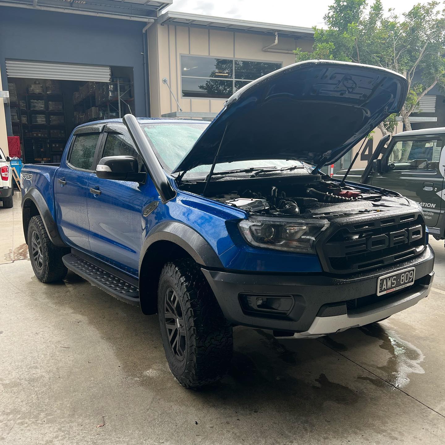 Ford Raptor Ranger 4″ Stainless Steel Snorkel/Airbox Kit