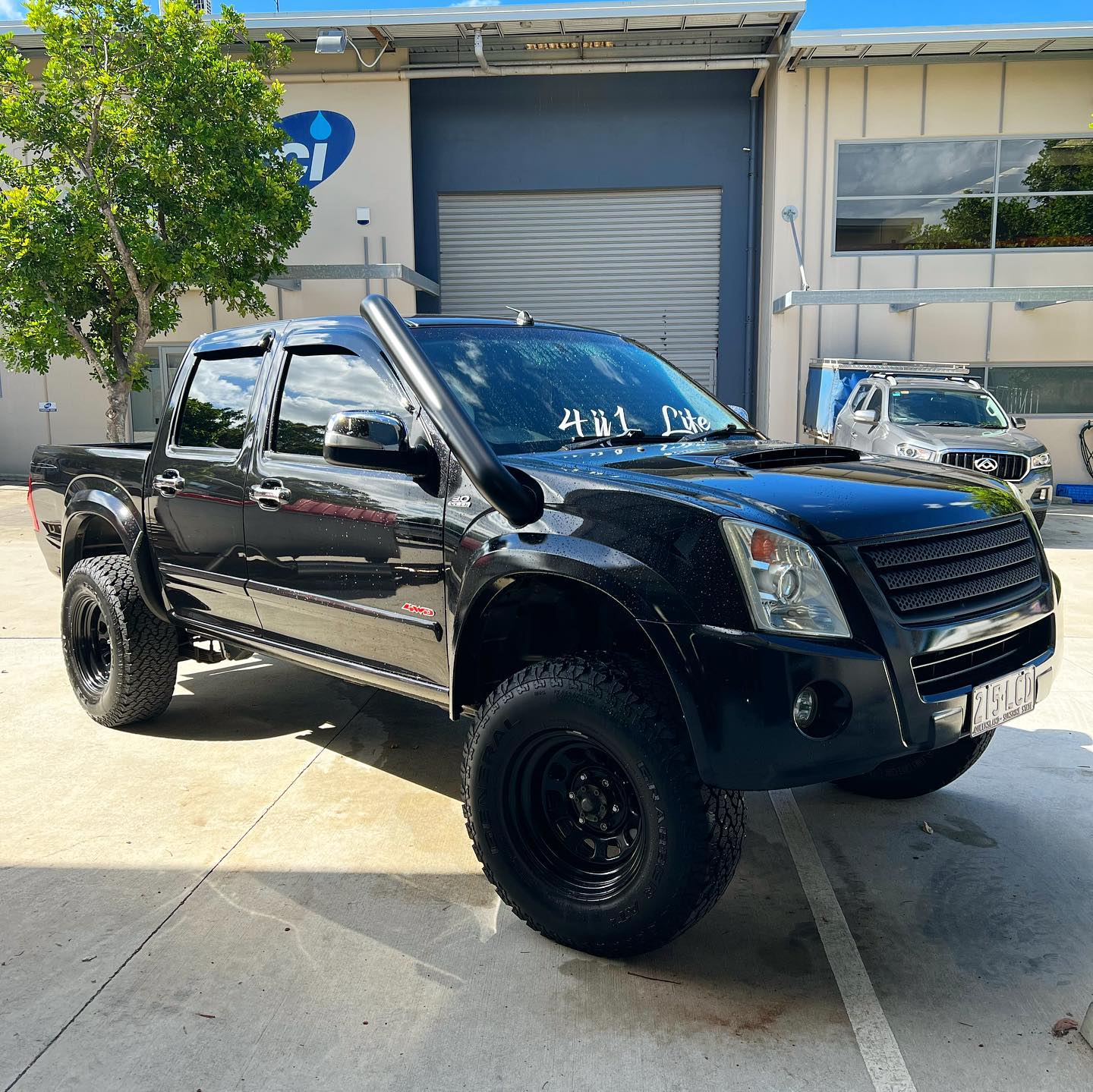 Holden Colorado RC 4″ Stainless Steel Snorkel/Airbox Kit (Short)