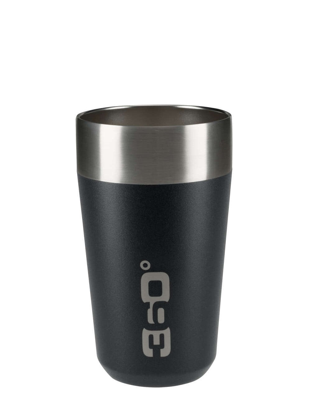 Vacuum Insulated Stainless Steel Travel Mug Large Black