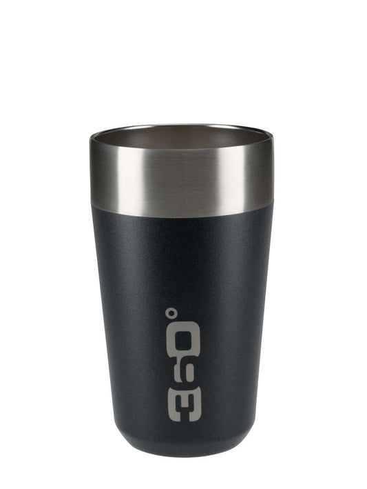 Vacuum Insulated Stainless Steel Travel Mug Large Black