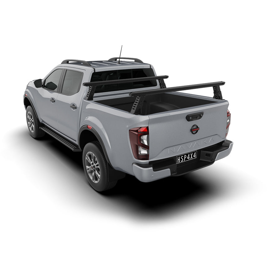 HSP Load Rack JNR Tub Rack suits Navara D23 2015-2020 Fits Dual Cab Direct To Tub - Full set (Front & Rear Legs)