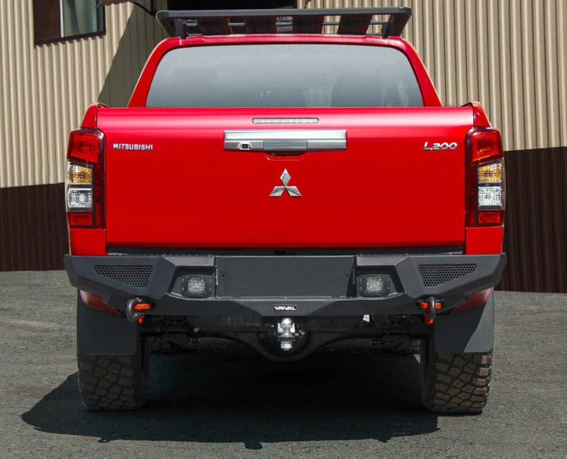 Aluminium Rear Bumper Mitsubishi Triton MR 2019+ (not compatible with sonar sensors)