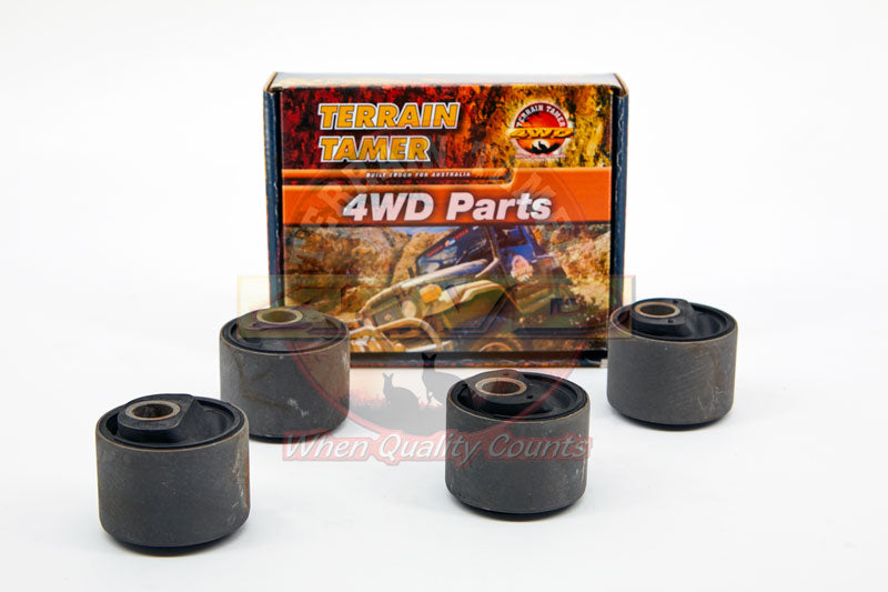 BUSH KIT CASTOR CORRECTION RUBBER 2.5 DEG 25 TO 50MM RAISE - Landcruiser FZJ80 8/1992-