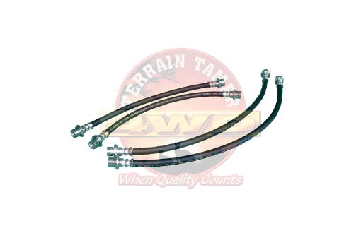 Hose Kit Brake Front and Rear 50MM Longer Than Original Fit For Hilux TGN126, Hilux TGN136, Hilux Rogue N80 & Hilux GGN125 - Terrain Tamer BHK07