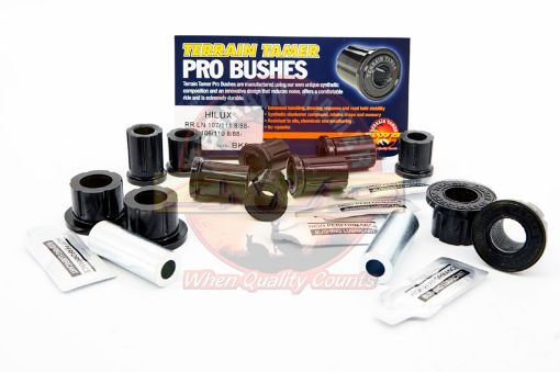 Kit Shackle Bush Pro Bush Synthetic Fit For Hilux LN107, Hilux LN110, Hilux LN111 & Hilux RN106 - Terrain Tamer BK9P