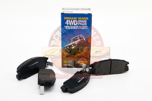 Disc Pad Set Front Terrain Tamer Fit For Rodeo Tfr, Rodeo Tfs & Jackaroo Ubs - Terrain Tamer DB1116TT