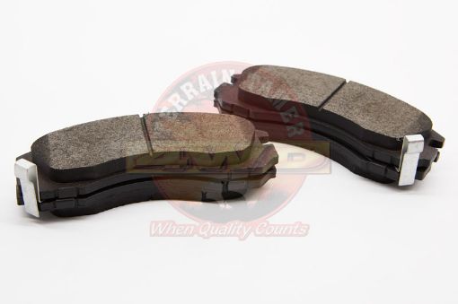 Disc Pad Set Front Terrain Tamer Triton Mk 2 Piston Caliper Fit For Pajero Nl, Challenger Pa, Triton Mk & Pajero Nh - Terrain Tamer DB1223TT