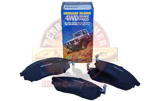 Disc Pad Set Front 320MM Diameter Disc D40M V9XT Engine Fit For Navara D40M - Terrain Tamer DB1696TT