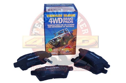 Disc Pad Set Rear Pathfinder 295/320mm Navara 320MM Disc Fit For Pathfinder R51 - Terrain Tamer DB1919TT